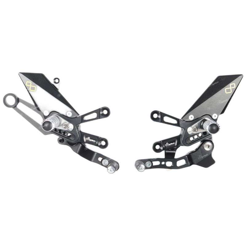 Lightech Rearset til Aprilia Tuono V4 (2018 - 2020) - Pitboxen.dk