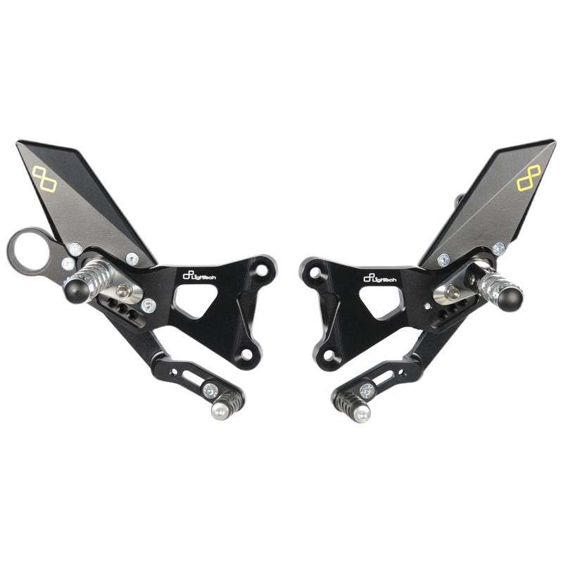 Lightech Rearset til Bmw S1000RR (2009 - 2014) - Pitboxen.dk