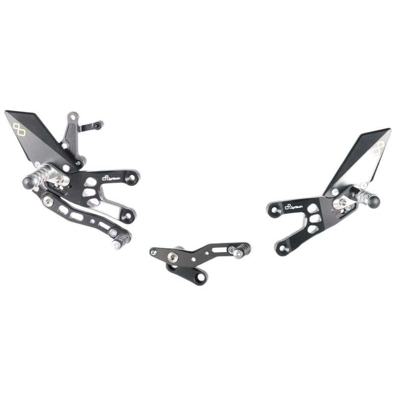 Lightech Rearset til Honda CBR600RR (2007 - 2016) - Pitboxen.dk