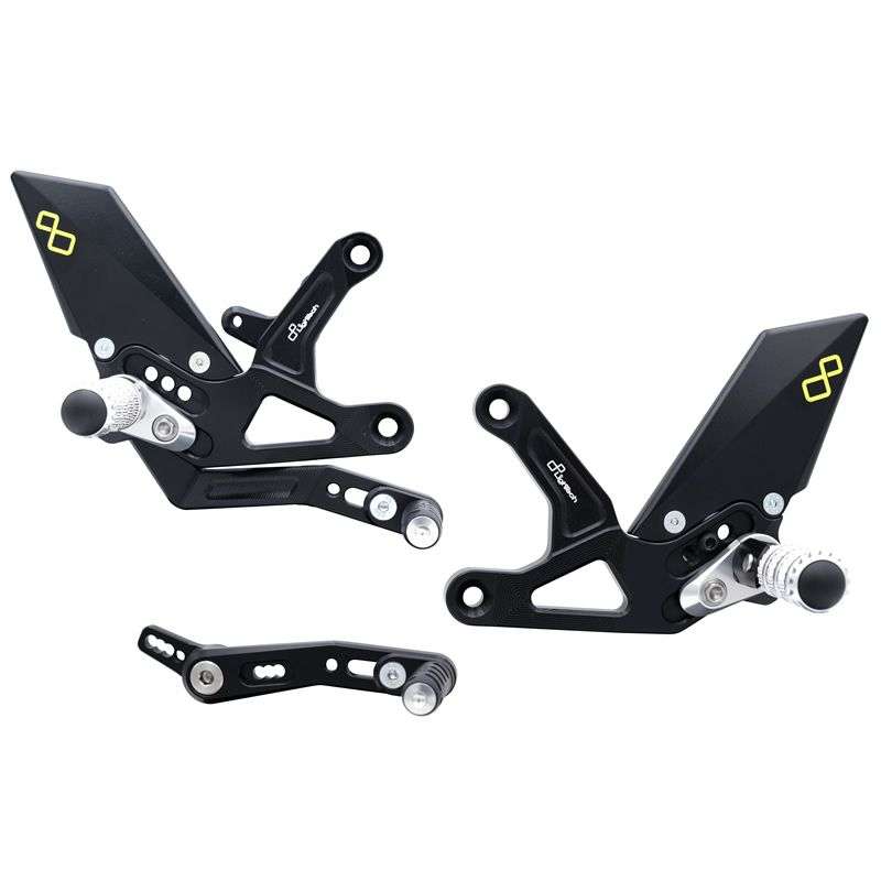 Lightech Rearset til Triumph SpeedTriple RS1200 (2021 - 2022) - Pitboxen.dk