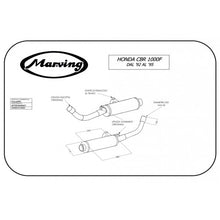 Udstødning til Honda CBR 1000 F 92-95