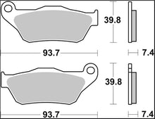 Mbk SKYCRUISER 125 06 - 13 m.fl. bremseklodser, sinter XS Scooter - Brembo - Pitboxen.dk