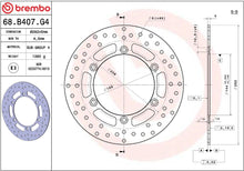 Moto Guzzi CALIFORNIA 1100 EV 98 - 03 m.fl. bremseskive bag, ORO fast - Brembo - Pitboxen.dk