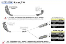 MV Agusta BRUTALE 910 2005-2006 Arrow udstødning. Slip-on udstødninger, komplette udstødninger, manifold/forrør. Find det hos Pitboxen.dk
