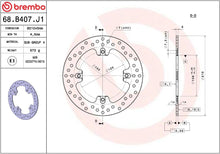 Mv Agusta F4 1000 R 07-13 m.fl. bremseskive bag, ORO fast - Brembo