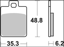 Piaggio Sport 06-19 m.fl. bremseklodser, sinter XS Scooter - Brembo