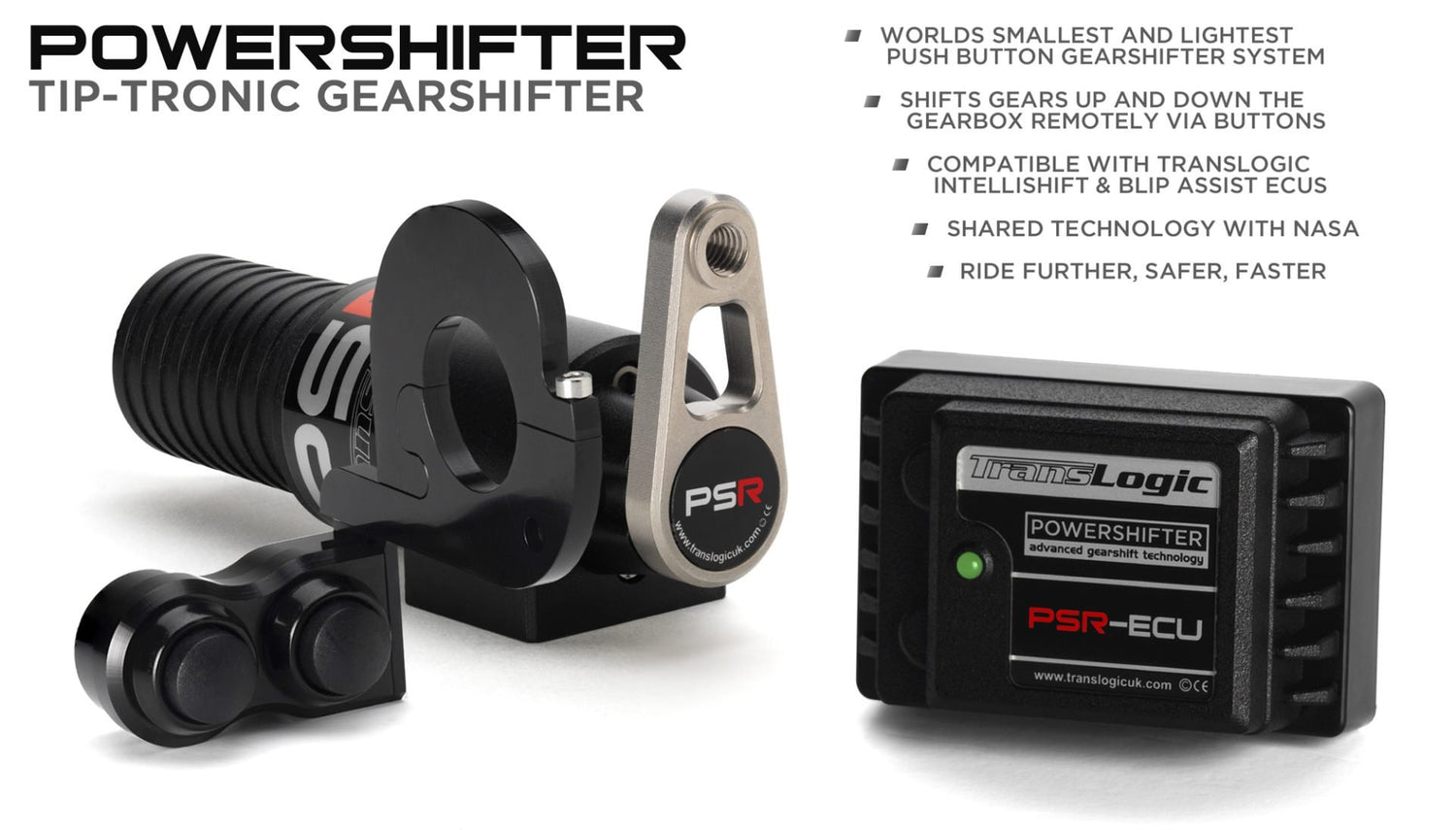Translogic Powershifter - Perfect gear shift even if you have issues with your footwear.