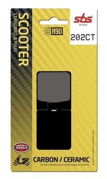 SBS 202CT bremseklodser Carbon keramisk til scooter – gadeegnet - Pitboxen.dk