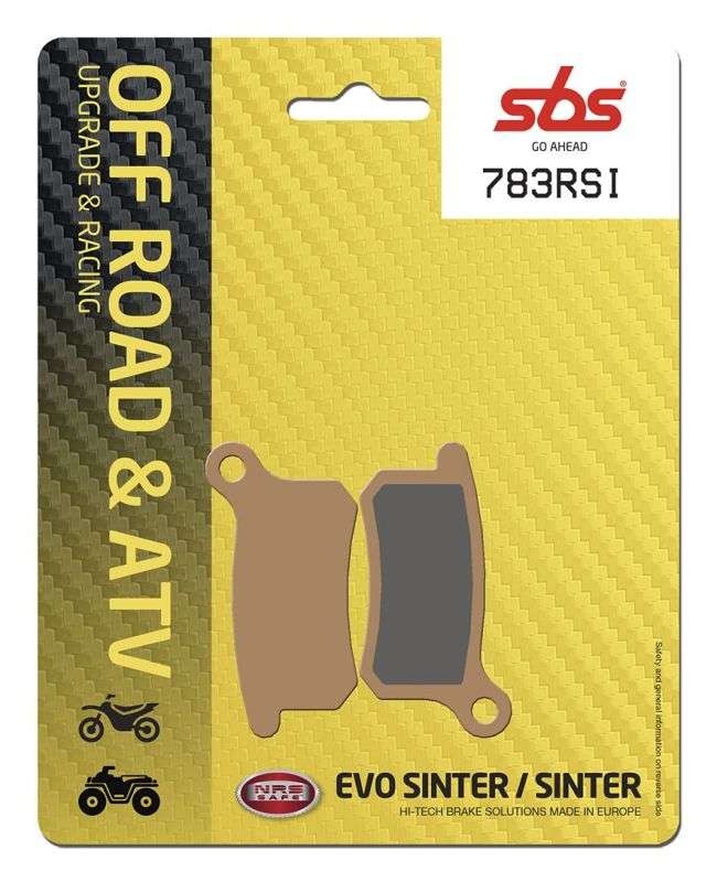 SBS 783RSI bremseklodser Sinter til off - road – for motorcykel - Pitboxen.dk