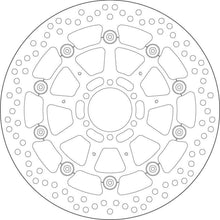 SBS Bremseskive flydende - rund til front - Pitboxen.dk