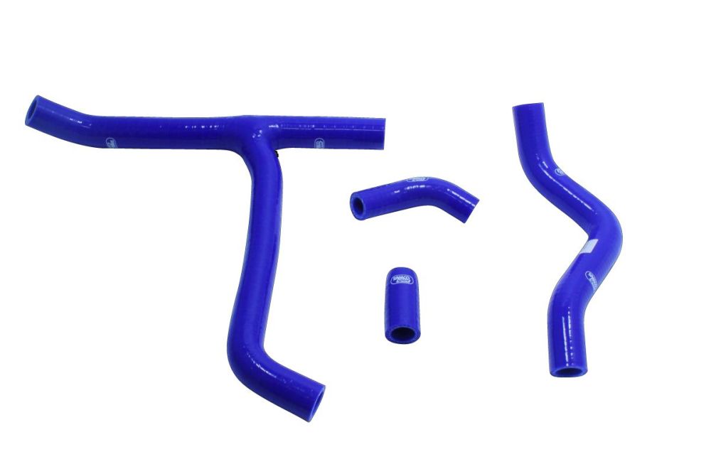 Silikone kølerslanger til Honda CRF250 R / CRF450 (18 - 21) - Blå - Pitboxen.dk