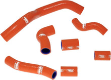 Silikone kølerslanger til KTM 990 Superduke / Adventure / Supermoto (03 - 13) - Orange - Pitboxen.dk