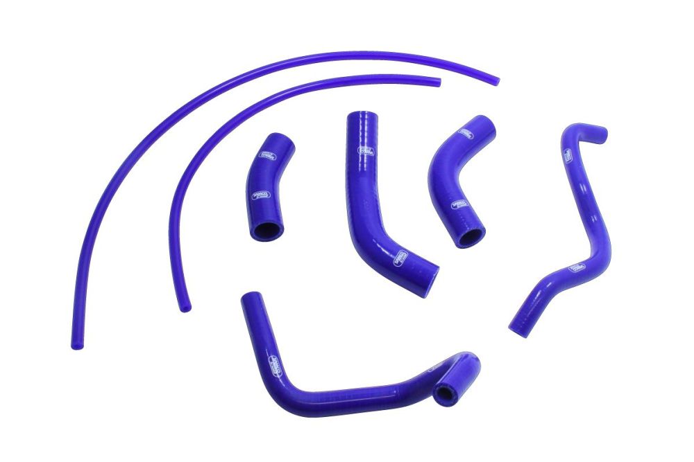 Silikone kølerslanger til Yamaha Tenere 700 (19 - 22) - Blå - Pitboxen.dk