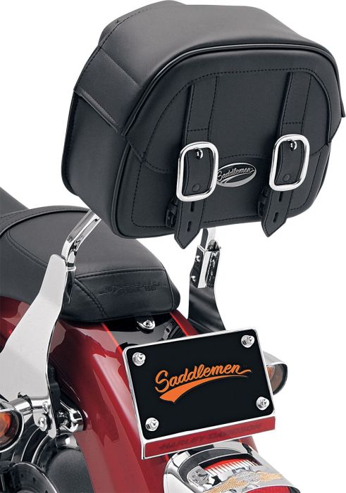SISSY BAR BAG EXPRESS DRIFTER LARGE TEXTILE BLACK - Pitboxen.dk