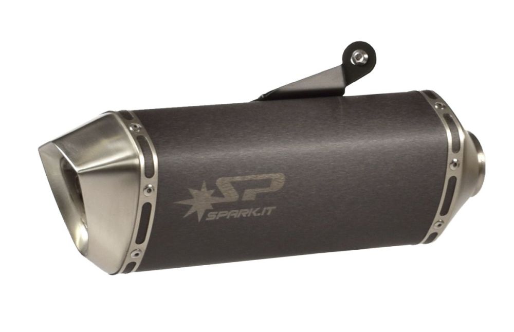 SPARK FORCE SLIP - ON LYDDÆMPER DARK STYLE (RUSTFRI) BMW R1200R - Pitboxen.dk