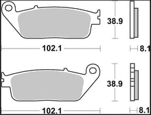 Suzuki Burgman Executive 04 - 19 m.fl. bremseklodser, sinter XS Scooter - Brembo - Pitboxen.dk