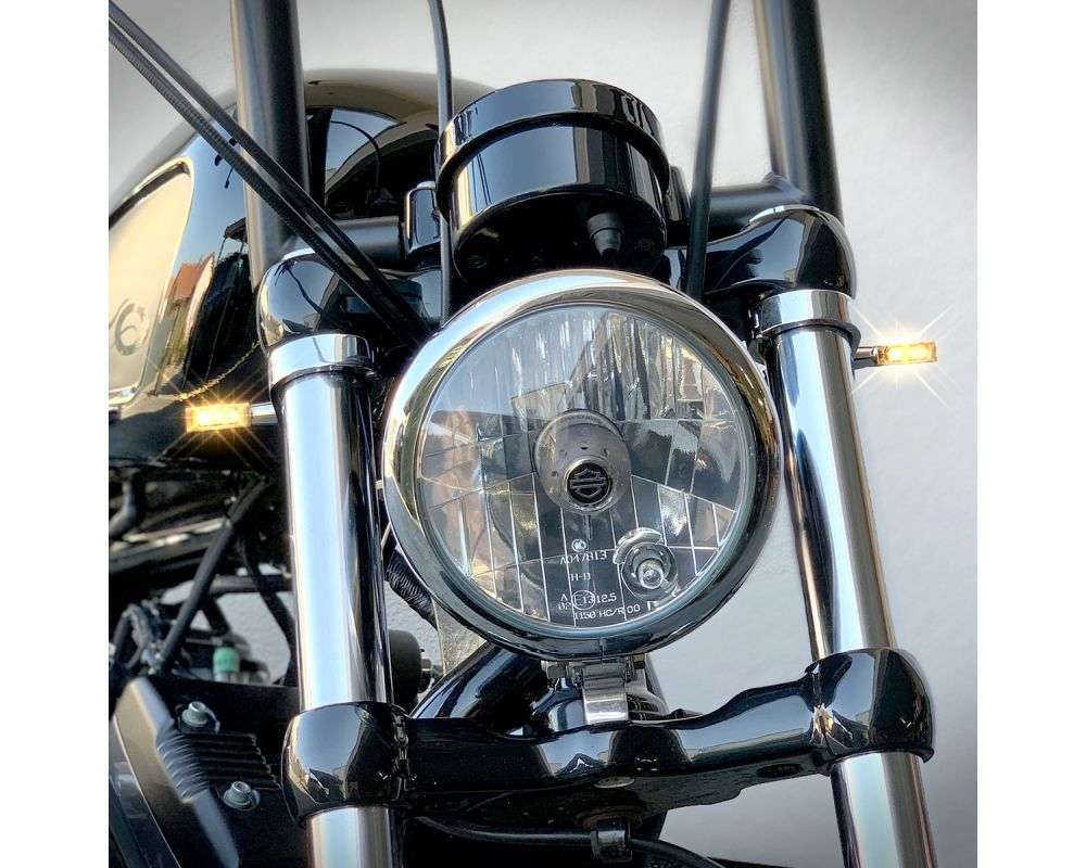 Heinz Bikes Blokk line micro led blinklys til mc