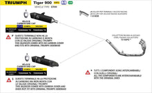 Triumph TIGER 900 2020-2023 Arrow udstødning. Slip-on udstødninger, komplette udstødninger, manifold/forrør. Find det hos Pitboxen.dk