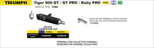 Triumph TIGER 900 GT / GT PRO 2024-2025 Arrow udstødning. Slip-on udstødninger, komplette udstødninger, manifold/forrør. Find det hos Pitboxen.dk