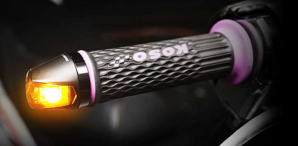 Koso Knight - MC blinklys for styrende