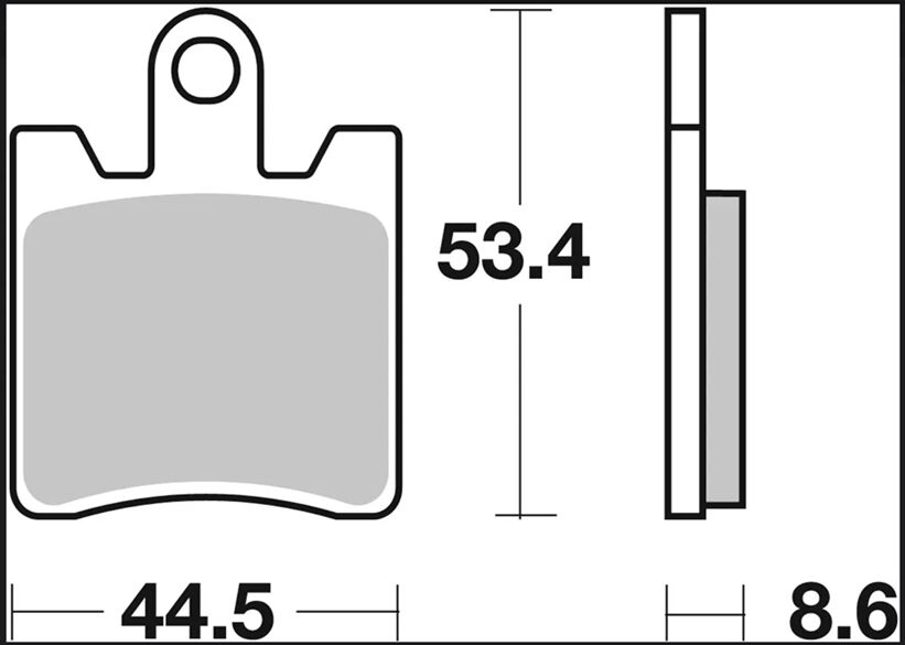 Yamaha FJR 1300 06 - 20 m.fl. bremseklodser, sinter SA - Brembo - Pitboxen.dk