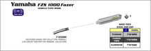 Yamaha FZS 1000 FAZER 2001-2005 Arrow udstødning. Slip-on udstødninger, komplette udstødninger, manifold/forrør. Find det hos Pitboxen.dk