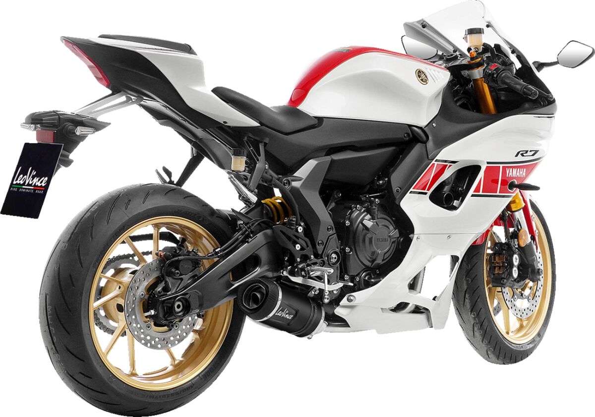 Yamaha MT - 07 20 - 24 Full system - LeoVince LV - 1 Evo Black - Pitboxen.dk