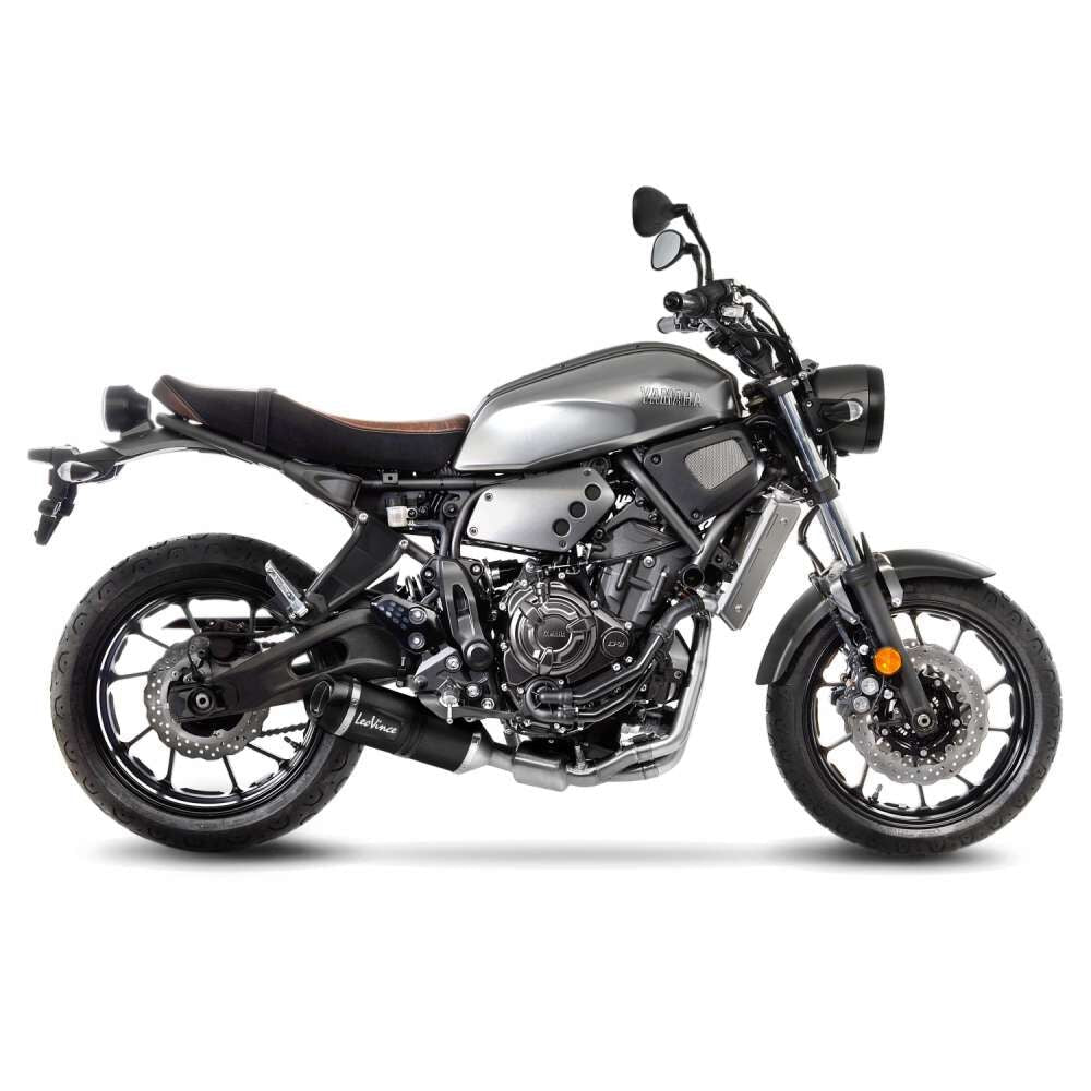 Yamaha MT - 07 / Tracer 700 16 - 20 Full system - LeoVince LV - 1 Evo Black - Pitboxen.dk