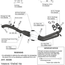 Yamaha Tenere 700 19 - 25 Manifold - LeoVince - Pitboxen.dk