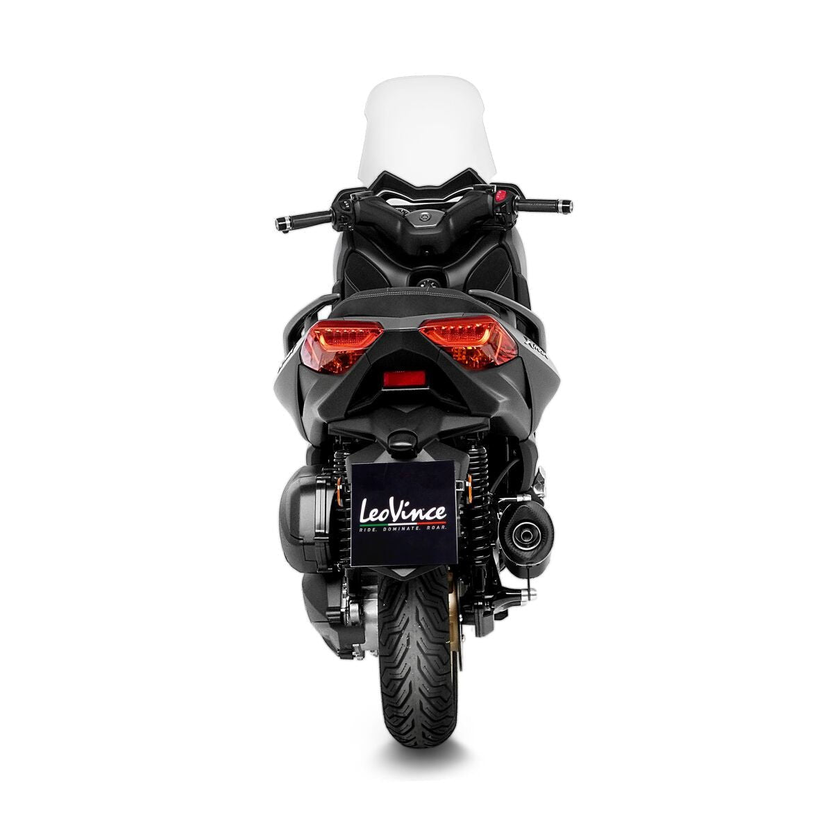 Yamaha X - Max 300 21 - 24 Slip - on udstødning - LeoVince Nero - Pitboxen.dk