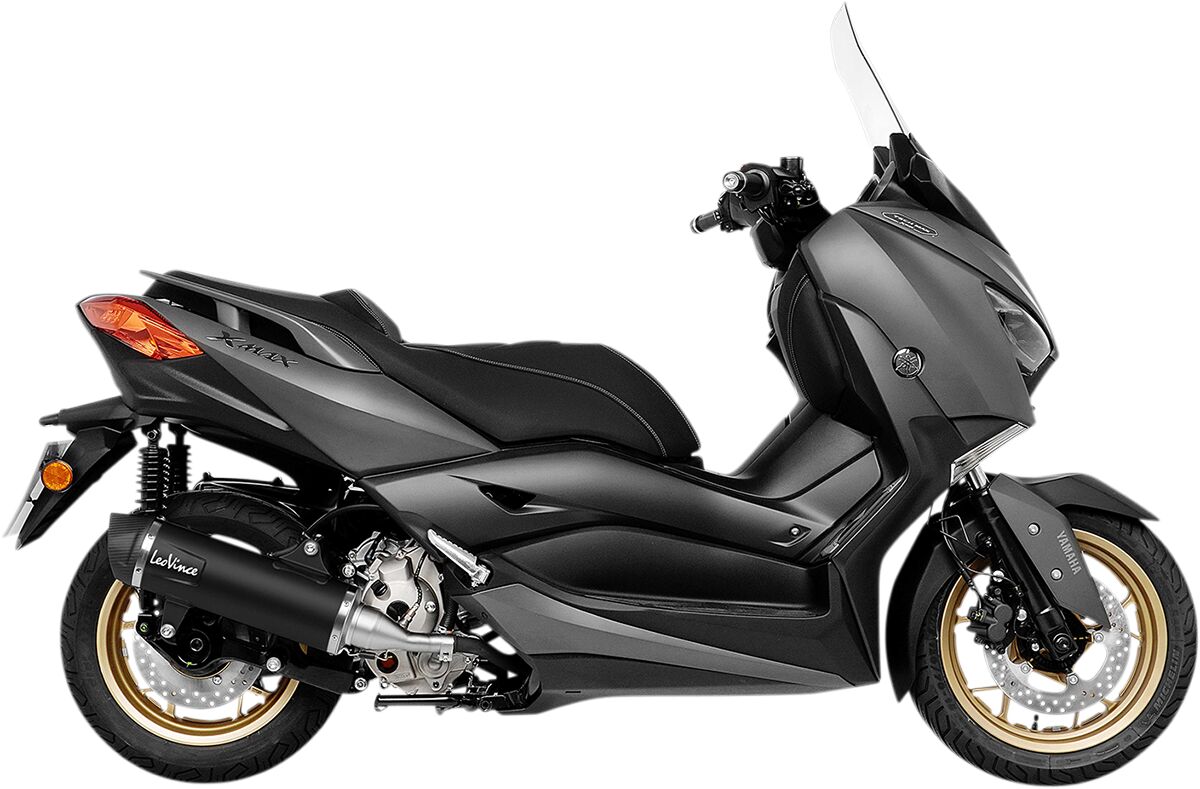 Yamaha X - Max 300 21 - 24 Slip - on udstødning - LeoVince Nero - Pitboxen.dk