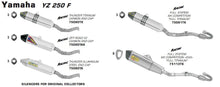Yamaha YZ 250 F 2010-2013 Arrow udstødning. Slip-on udstødninger, komplette udstødninger, manifold/forrør. Find det hos Pitboxen.dk
