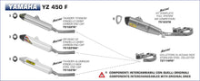 Yamaha YZ 450 F 2014-2016 Arrow udstødning. Slip-on udstødninger, komplette udstødninger, manifold/forrør. Find det hos Pitboxen.dk