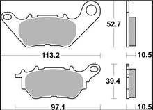 Yamaha YZF - R3 15 - 24 m.fl. bremseklodser, Carbon keramisk CC - Brembo 07YA53CC - Pitboxen.dk