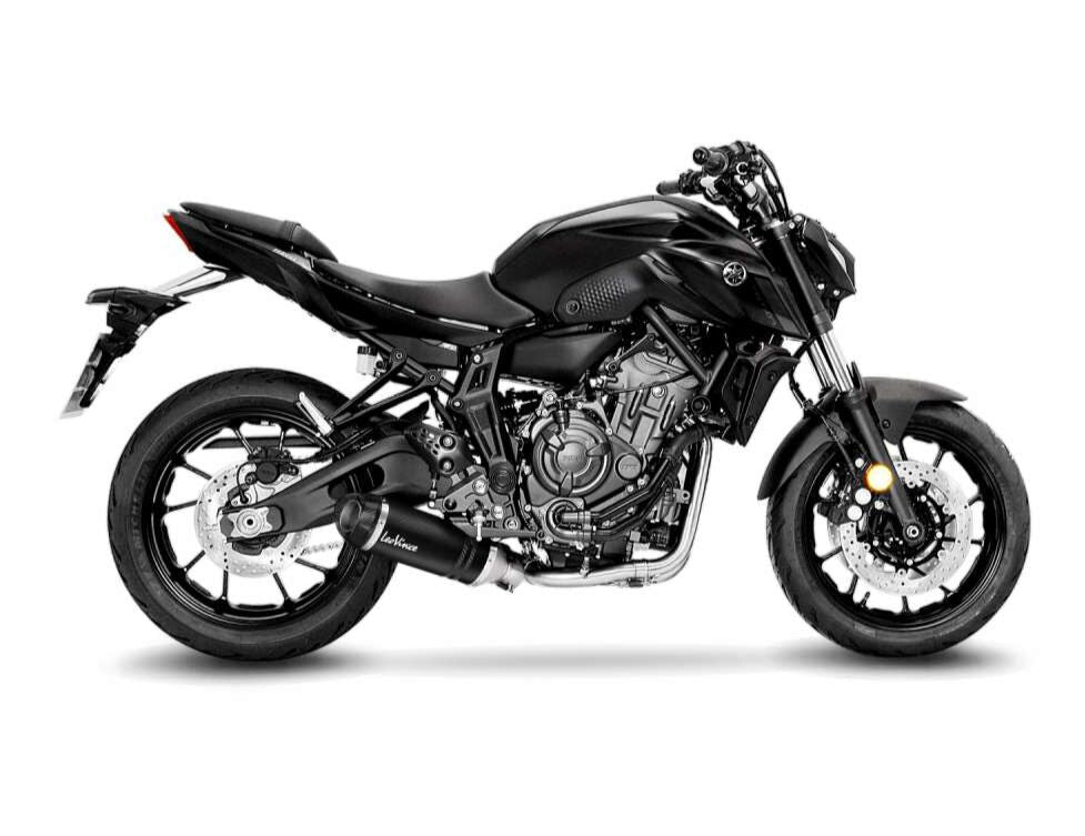 Yamaha YZF - R7 / XSR700 / MT - 07 21 - 25 Full system - LeoVince LV - 1 Evo Carbon - Pitboxen.dk